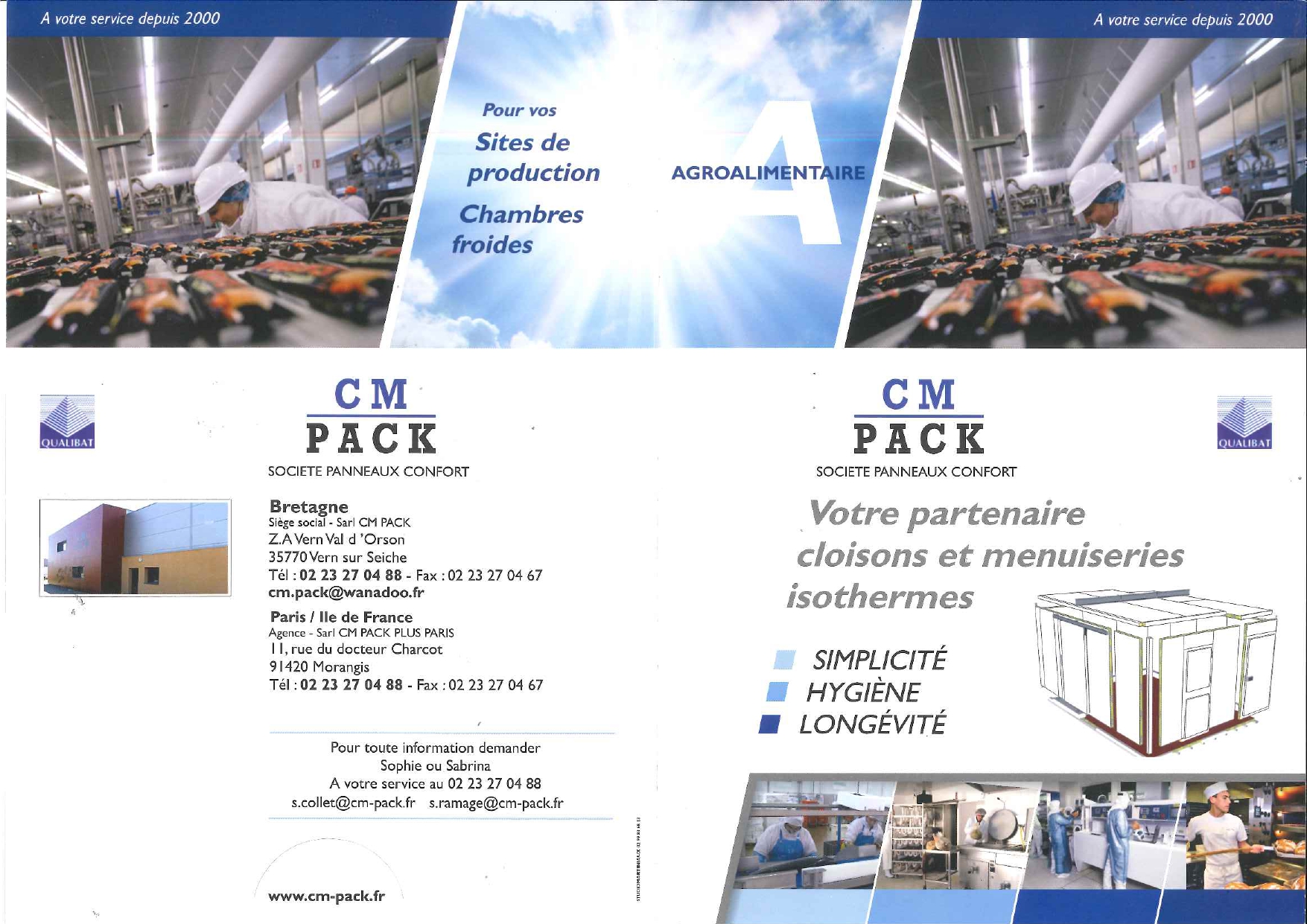 plaquette agroalimentaire cm pack